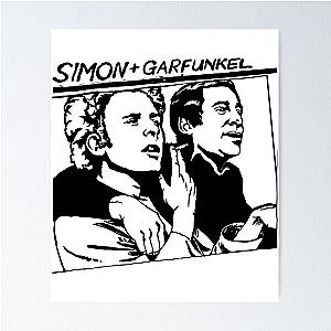 Simon & Garfunkel - Original Goo Parody Poster