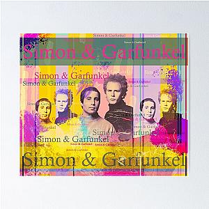 Simon and Garfunkel portrait, singer Poster