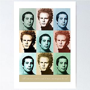 Simon & Garfunkel - Music Heroes Series Poster