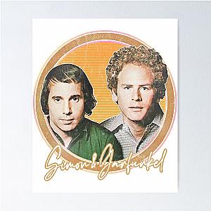 Simon And Garfunkel T-ShirtSimon & Garfunkel - Retro Style Fan Poster