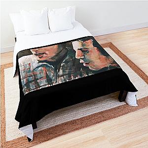 Birthday Gift Simon And Garfunkel Long Retro Wave Comforter