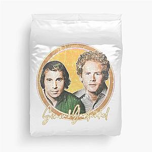 Simon And Garfunkel T-ShirtSimon & Garfunkel - Retro Style Fan Duvet Cover