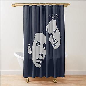 Simon & Garfunkel Tribute Shower Curtain