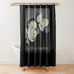 Love Funny Man Simon And Garfunkel Classic Folk Rock Tshirt Design Gifts For Everyone Shower Curtain