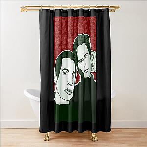 More Then Awesome Simon And Garfunkel Graphic For Fan Shower Curtain