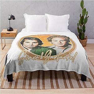 Simon And Garfunkel T-ShirtSimon & Garfunkel - Retro Style Fan Throw Blanket