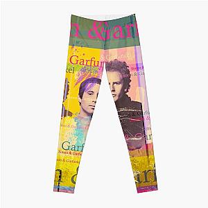 Simon and Garfunkel portrait, singer Leggings