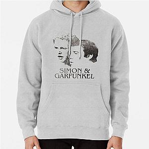 Simon & Garfunkel Best Selling Artist Fashion Paul Singer Rock Black And White Simon Songwriter Pullover Hoodie