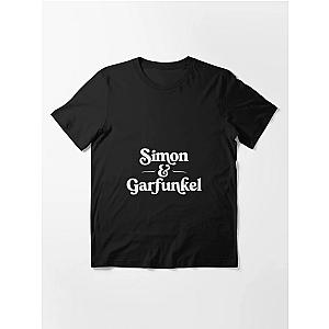 Simon & Garfunkel Center Font Simon & Garfunkel Essential T-Shirt