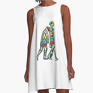 Funny Gifts Simon And Garfunkel Cute Gift A-Line Dress