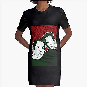 More Then Awesome Simon And Garfunkel Graphic For Fan Graphic T-Shirt Dress