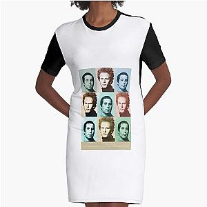 Simon & Garfunkel - Music Heroes Series Graphic T-Shirt Dress