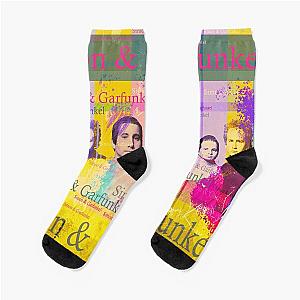 Simon and Garfunkel portrait, singer Socks