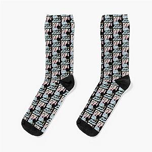 A Celebration Of Biffy Clyro Endings Simon And Garfunkel Retro Aesthetic Design Music Socks