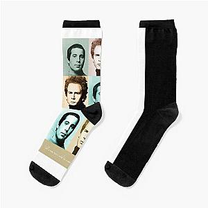 Retro Vintage Simon And Garfunkel Music Heroes Series Love You Socks