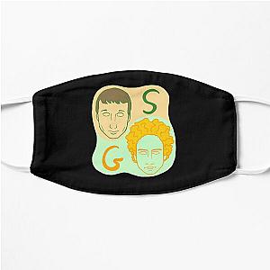 Music Retro Simon And Garfunkel Concept Gifts Music Fans Flat Mask