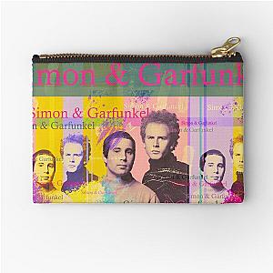 Simon and Garfunkel portrait, singer Zipper Pouch