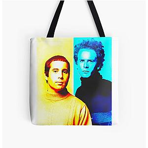 Simon and Garfunkel - Rock Icons All Over Print Tote Bag