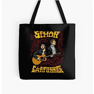 Simon And Garfunkel   All Over Print Tote Bag