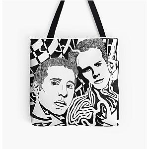 Simon And Garfunkel Maze All Over Print Tote Bag