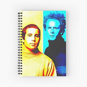 Simon and Garfunkel - Rock Icons Spiral Notebook