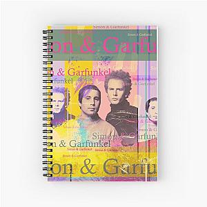 Simon and Garfunkel portrait, singer Spiral Notebook