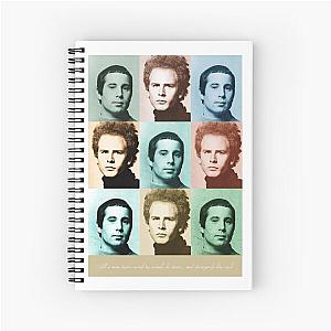 Simon & Garfunkel - Music Heroes Series Spiral Notebook