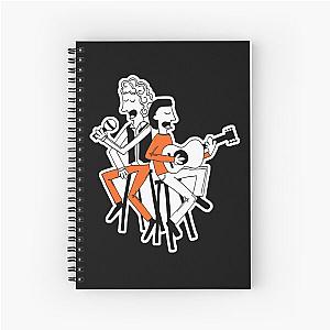 Music Vintage Simon And Garfunkel Gift Music Fans Spiral Notebook