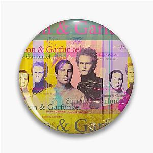 Simon and Garfunkel portrait, singer Pin