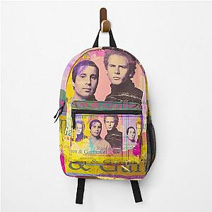 Simon and Garfunkel portrait, singer Backpack