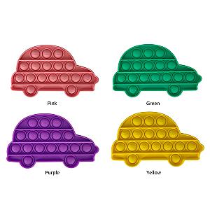 Car Shape Simple Dimple Fidget Toy Pop It