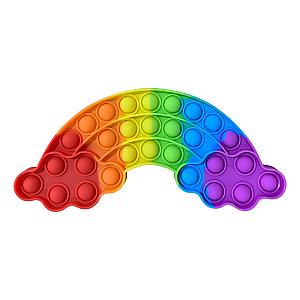 Rainbow Simple Dimple Fidget Toy Pop It