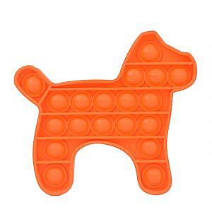 Dog Shape Simple Dimple Fidget Toy Pop It