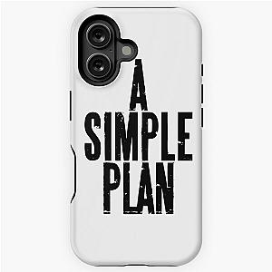 A Simple Plan, in black iPhone Tough Case