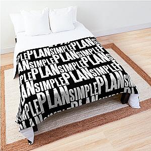 Simple Plan LogoClassic  Comforter