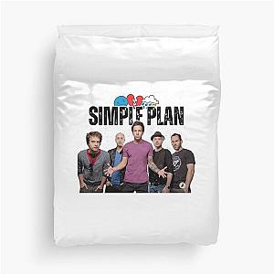 Simple Plan -Canadian rock band from Montreal, Quebec. Duvet Cover