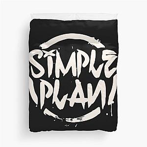 Simple Plan Duvet Cover