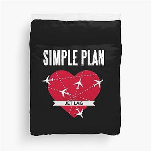 Simple Plan Jet Lag Duvet Cover