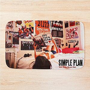 Get Your Simple Plan Heart On Bath Mat