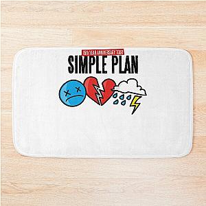 Simple Plan Merchant 15th year anniversary tour Bath Mat