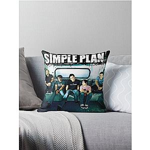 Albums Simple Plan Covers Throw Pillow