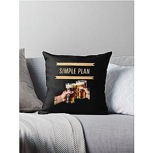 Simple Plan Classic  Throw Pillow