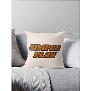 Simple plan Throw Pillow