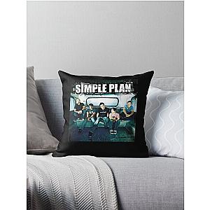 SIMPLE PLAN TOUR  Throw Pillow