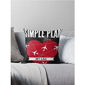 Songs Simple Plan Covers Throw Pillow