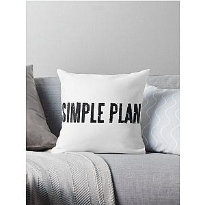 Simple Plan  Throw Pillow