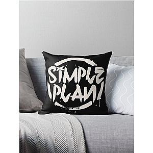 Simple Plan Throw Pillow