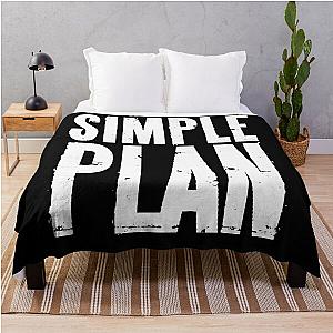 Simple Plan Logo Essential Throw Blanket