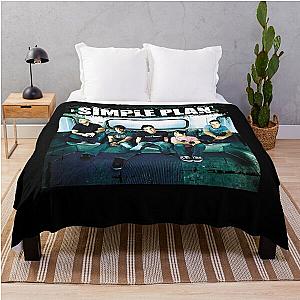 SIMPLE PLAN TOUR Throw Blanket