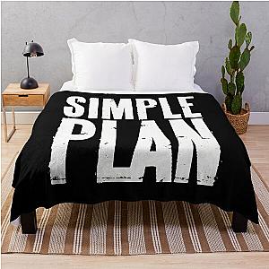 Simple Plan Logo Essential Throw Blanket